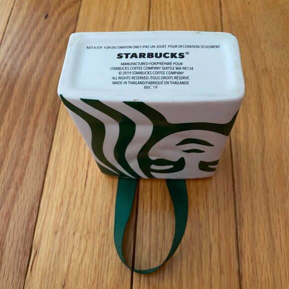 Mermaids Starbucks Ceramic Gift Bag Ornament NEW 2019 - Picture 6 of 11